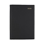 COLLINS BELMONT 187V99 DIARY DAY TO PAGE A5 BLACK