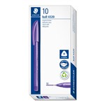 STAEDTLER PEN 4320 STICK TRIANGULAR BALLPOINT MEDIUM PURPLE