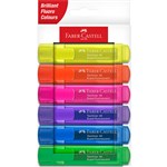 FABERCASTELL TEXTLINER ICE HIGHLIGHTER CHISEL ASSORTED WALLET 6