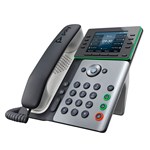 HP POLY EDGE E350 IP PHONE AND POE BLACK