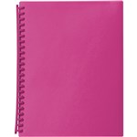 MARBIG DISPLAY BOOK REFILLABLE 20 POCKET A4 PINK