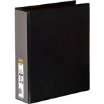 MARBIG CLEARVIEW INSERT RING BINDER 3D 50MM A4 BLACK