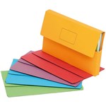 PICTOR MANILLA DOCUMENT WALLET ASSORTED COLOURS PACK 10