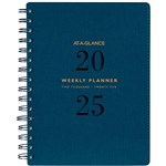 ATAGLANCE AAG3008 SIGNATURE DIARY WEEK TO VIEW A4 NAVY