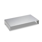 KENSINGTON MONITOR STAND ULTRA SLIM ALUMINIUM 400 X 210MM SILVER