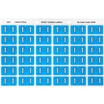 AVERY 43320 LATERAL FILE LABEL SIDE TAB COLOUR CODE T 25 X 38MM BLUE PACK 180