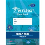 WRITER SCRAPBOOK 70GSM 72 PAGE 330 X 240MM BLUE
