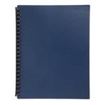 PICTOR DISPLAY BOOK A4 20 POCKET DARK BLUE
