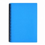 PICTOR DISPLAY BOOK A4 20 POCKET BLUE