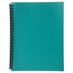 PICTOR DISPLAY BOOK A4 20 POCKET GREEN