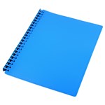 DISPLAY BOOK A4 20 POCKET BLUE