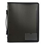 PICTOR ZIPPER BINDER A4 3D 25MM WITH HANDLE SMOKE