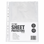 PICTOR SHEET PROTECTOR A4 ECONOMY PK10