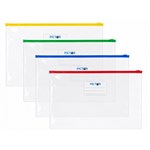 PICTOR CLEAR CASE WALLET A4 ASSORTED