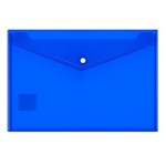 PICTOR DOCUMENT WALLET  PP WITH BUTTON A4 BLUE