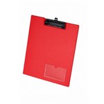 PICTOR CLIPFOLDER A4 PLASTIC RED