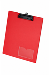 PICTOR CLIPFOLDER A4 PLASTIC RED