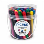 PICTOR MEGA MARKERS ASST COLOURS  TUB 48