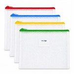 PICTOR CLEAR MESH POUCH B4 390 X 340MM