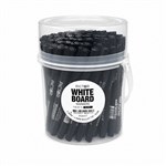 PICTOR MARKER WHITEBOARD SLIM BULLET BLACK TUB70