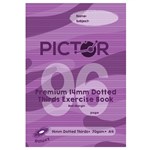 PICTOR PREMIUM A4 96 PAGE EXERCISE BOOK 14MM DOTTED THIRDS 70GSM  GALAXY