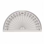 PICTOR PROTRACTOR 180 DEGREES 100MM