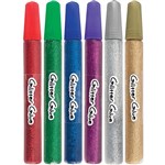 TIANYA GLITTER GLUE PENS 12ML ASSORTED PACK 6