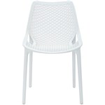 RAPIDLINE CAST CHAIR 450MM WHITE
