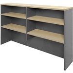 RAPID WORKER OVERHEAD HUTCH 1500 X 1070 X 315MM OAKIRONSTONE