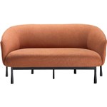 RAPIDLINE COSMOS LOUNGE CHAIR 2 SEATER RUST