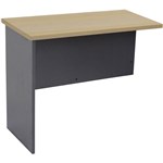 RAPID WORKER CR6 WORKSTATION DESK RETURN 900 X 600MM OAKIRONSTONE