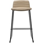 RAPIDLINE PIXEL COUNTER STOOL 630MM ALMONDBLACK