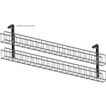 RAPIDLINE DUAL TIER CABLE BASKET ONLY 1550MM BLACK