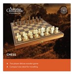 AUSTRALIAN GEOGRAPHIC TRAVEL CHESS SET BROWN