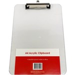 GNS CLIPBOARD ACRYLIC A4 CLEAR