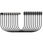 KENSINGTON USBC CHARGING CABLES FOR K67717AU 315MM BLACK PACK 10