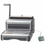 QUPA D310 ELECTRIC BINDING MACHINE WIRE COMB GREY