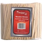 WRITER BREAKROOM ECO WOODEN STIRRER 140MM NATURAL PACK 1000