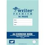 WRITER PREMIUM GRID BOOK 10MM 70GSM 96 PAGE A4 WATERMELON