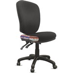 ORANGE DUST ALICE CHAIR HIGH BACK 510 X 490 X 960MM OPAL BLACK