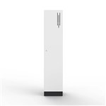 STEELCO LAMINATE LOCKER 1 DOOR 1850 X 400 X 500MM WHITE
