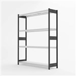 STEELCO TSPAN SHELVING STARTER BAY 2100 X 2160 X 600MM