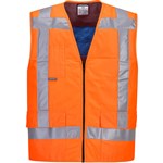 PORTWEST HIGH VIS COOLING VEST ORANGE SM
