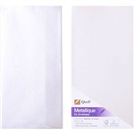 QUILL DL METALLIQUE ENVELOPES PLAINFACE STRIP SEAL 80GSM 110 X 220MM PEARL PACK 10