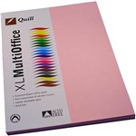 QUILL COLOURED A4 COPY PAPER 80GSM MUSK PACK 100 SHEETS
