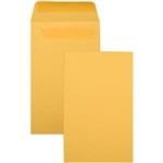 RAZORLINE KRAFT ENVELOPE P6 135 X 80MM YELLOW BOX 1000