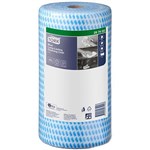 TORK CLEANING CLOTH HEAVY DUTY 50x30cm 45 METRE ROLL BLUE