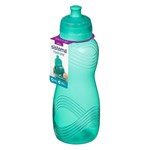 SISTEMA WAVE WATER BOTTLE ASSORTED 600ML
