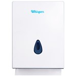 WHISPER SLIMLINE MULTIFOLD DISPENSER WHITE