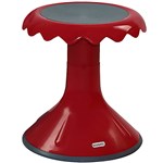 VISIONCHART EDUCATION SUNFLOWER STOOL 370MM HIGH DARK RED